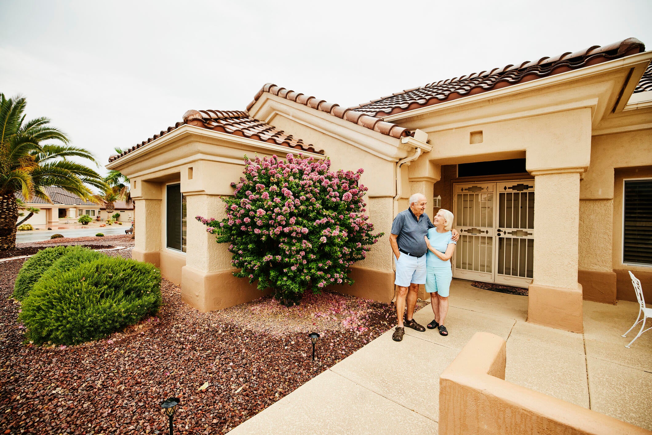 There are multiple ways in which senior homeowners can borrow from their accumulated home equity. / Credit: Thomas M Barwick INC/Thomas Barwick/Getty Images