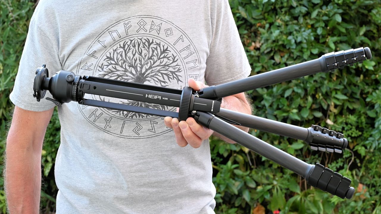 The Heipi 3-in-1 W28S is a revolution in travel tripod design