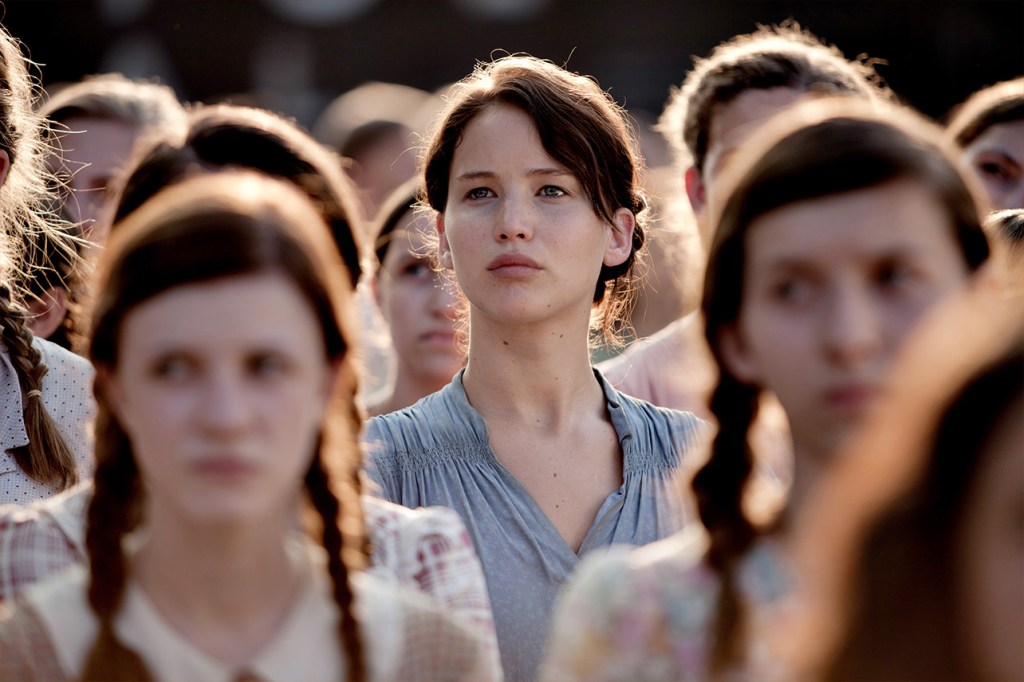 Jennifer Lawrence in 'The Hunger Games'