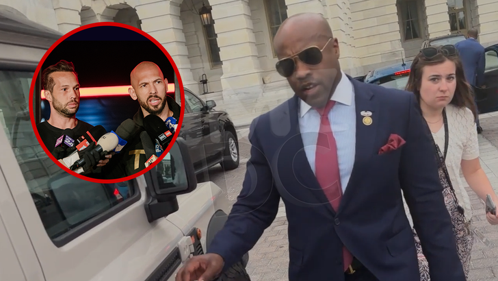 Rep. Wesley Hunt Dodges Tate Brothers Question After Taking Pic With Them Before Arrest