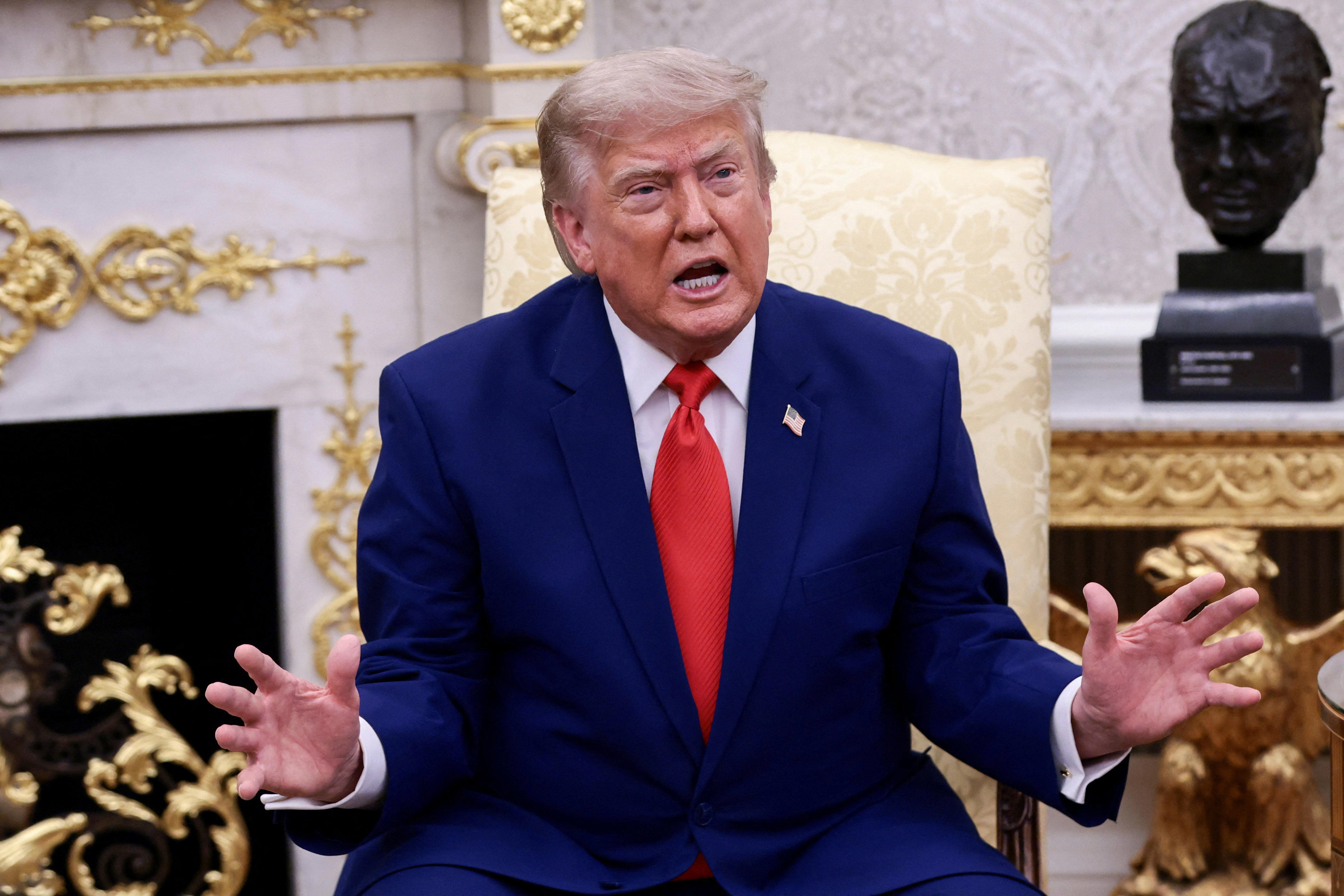 Trump downplays China's election meddling. 'We do things to them, too'