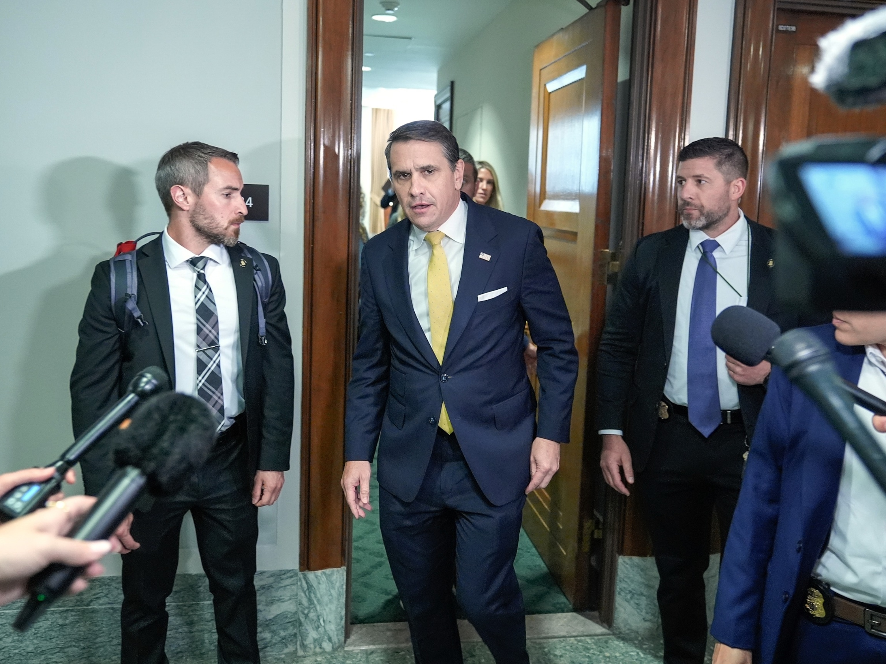 Epstein survivors again urge senators not to confirm Todd Blanche as attorney general
