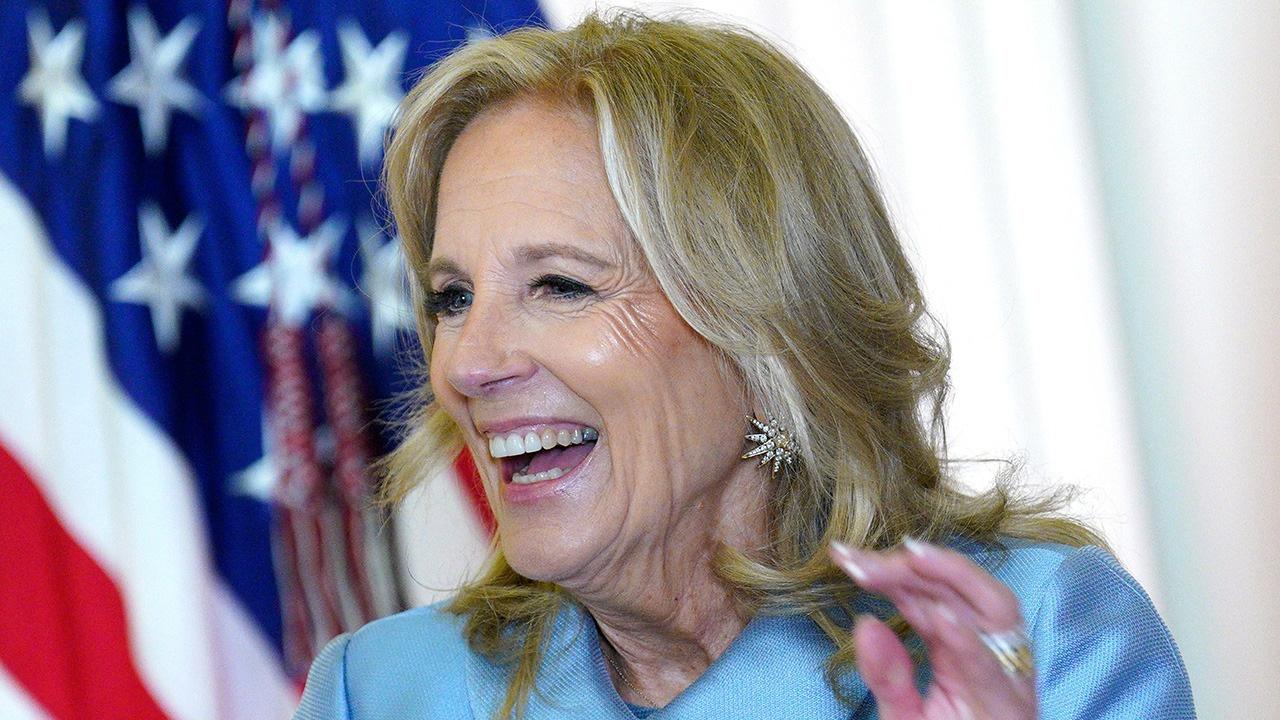 Jill Biden Claps Back at J.D. Vance's Remarks About the Former President's Ice Cream Eating Technique