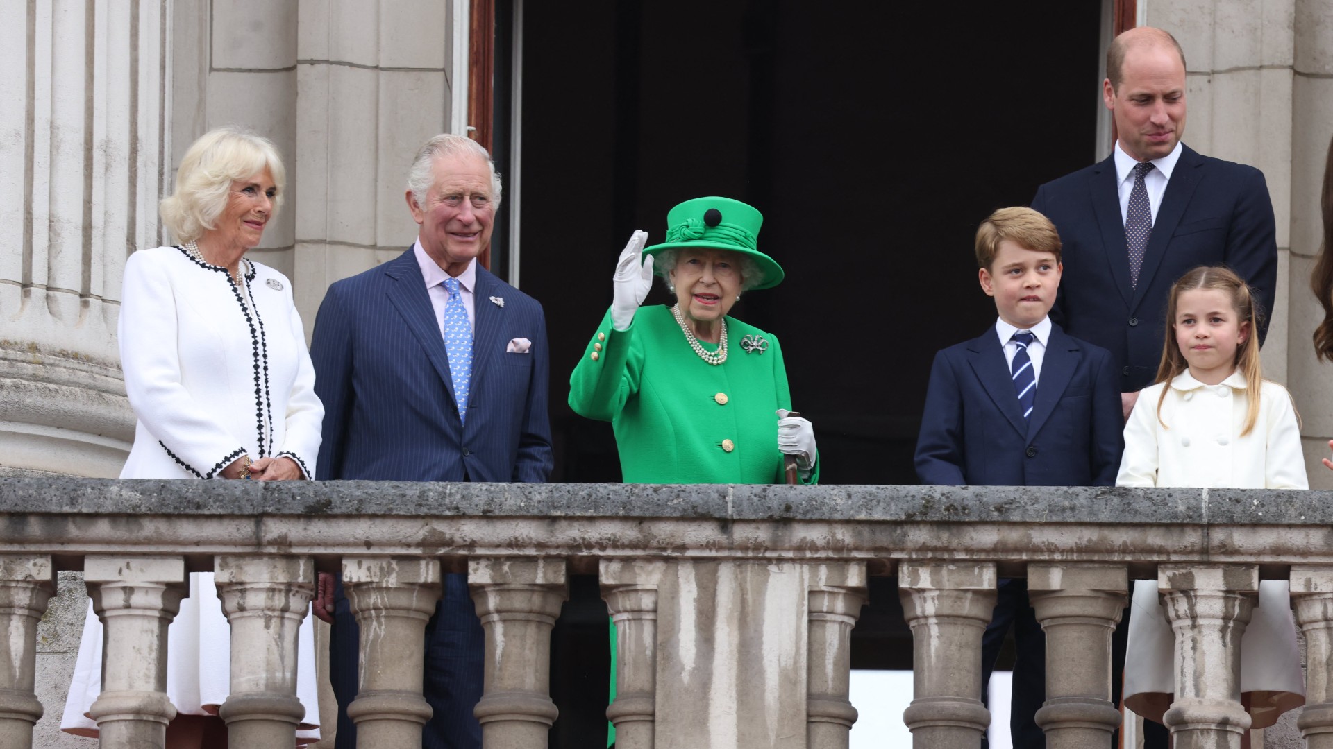 Queen Elizabeth shed light on the bond between Prince George and Princess Charlotte, saying it was Charlotte who ‘looked after’ her older brother