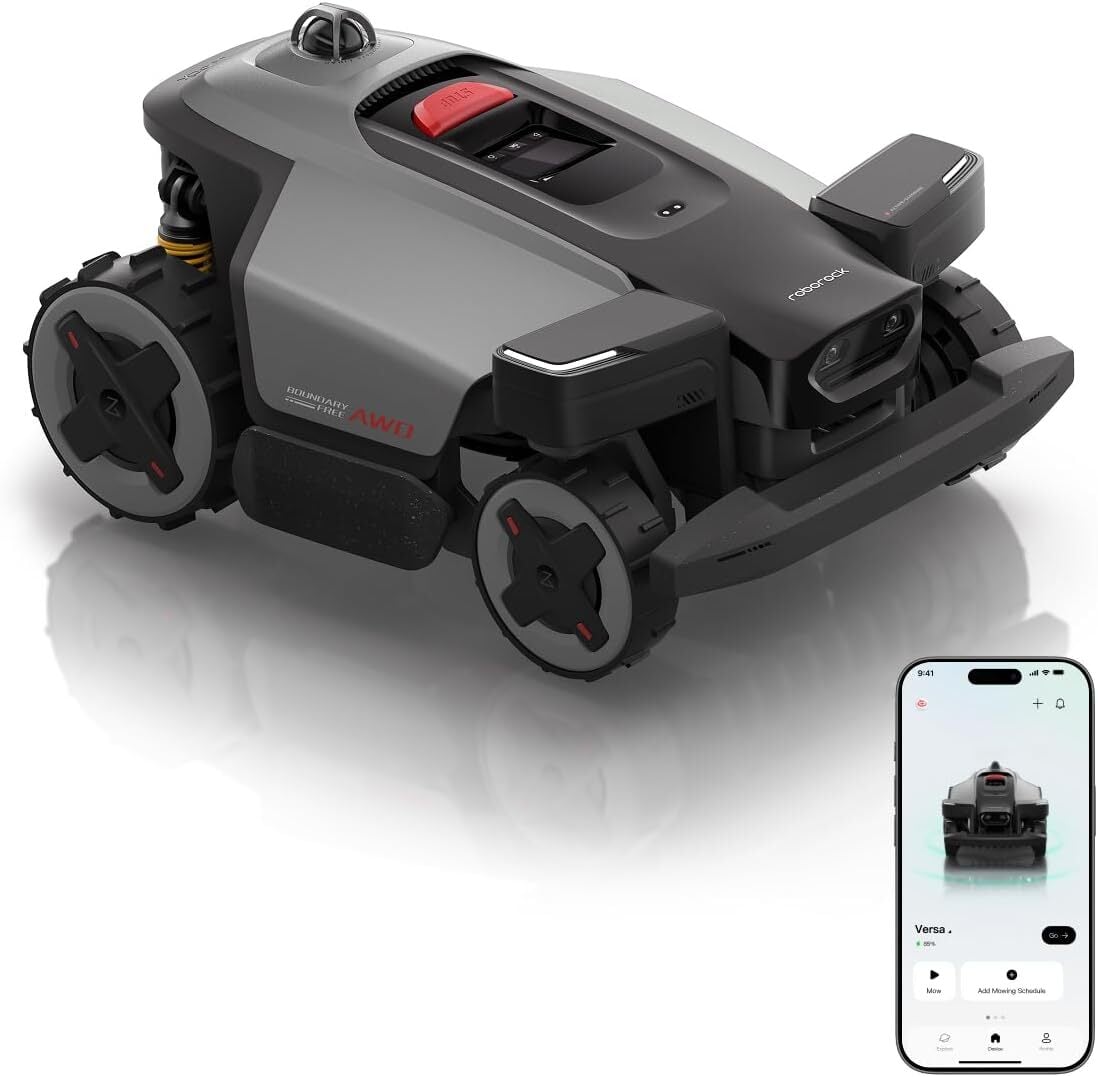 The Roborock RockMow X120H robot lawn mower has never been cheaper — save $700 at Amazon