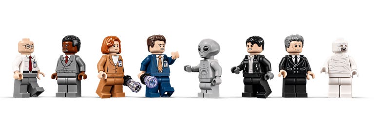 LEGO reveals first X-Files Ideas set with Mulder, Scully minifigures
