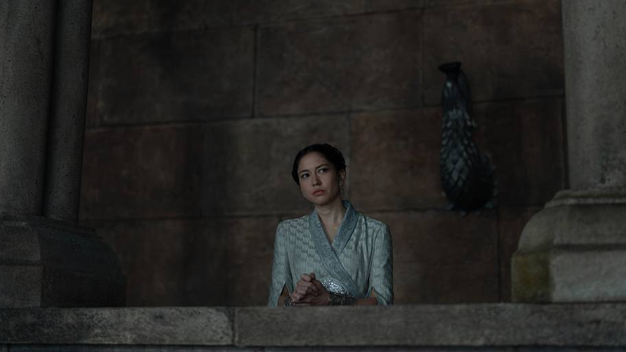 Sonoya Mizuno (Mysaria) in House of the Dragon season 3 episode 6.