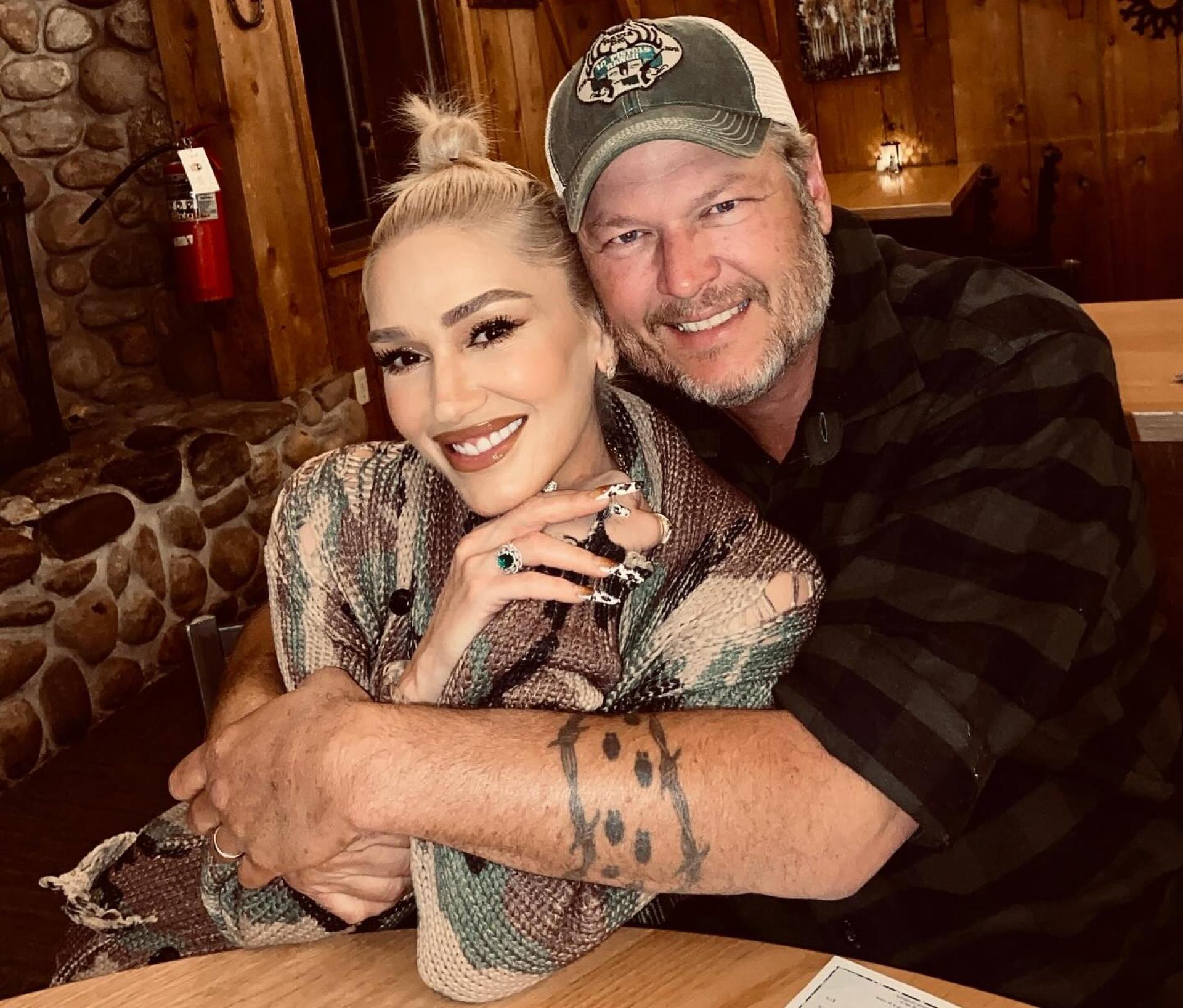 Gwen Stefani and Blake Shelton mark 5 years in style as fans link Swift-Kelce wedding