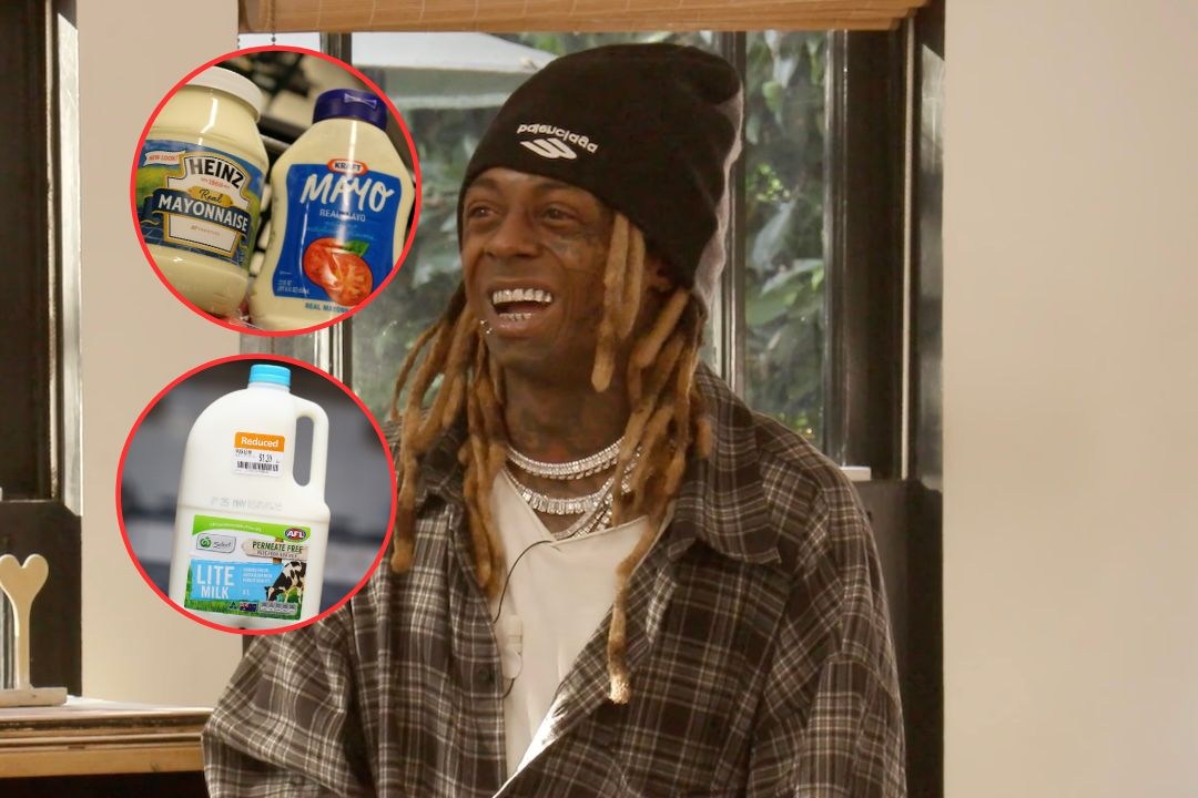 Lil Wayne shares his unusual food rules, from hating mayo to hiding milk