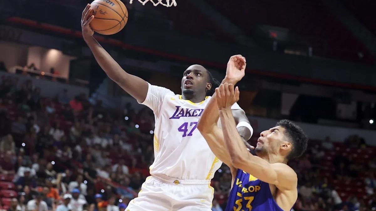 Lakers sign Arthur Kaluma to two-way contract after breakout NBA Summer League performance