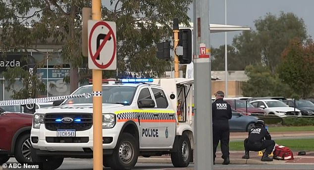 A second crime scene was established on Albany Highway, where the girl was found