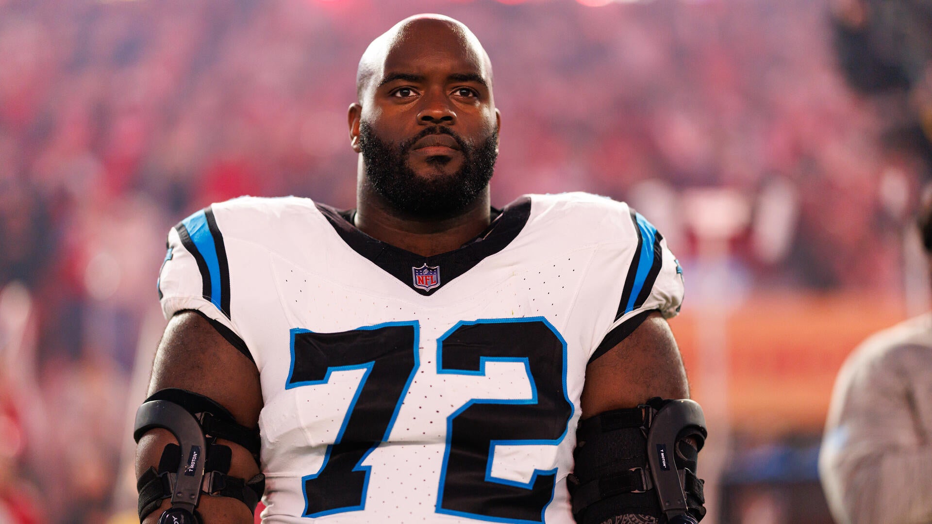 Panthers' Taylor Moton diagnosed with blood clot in lung, will miss start of season