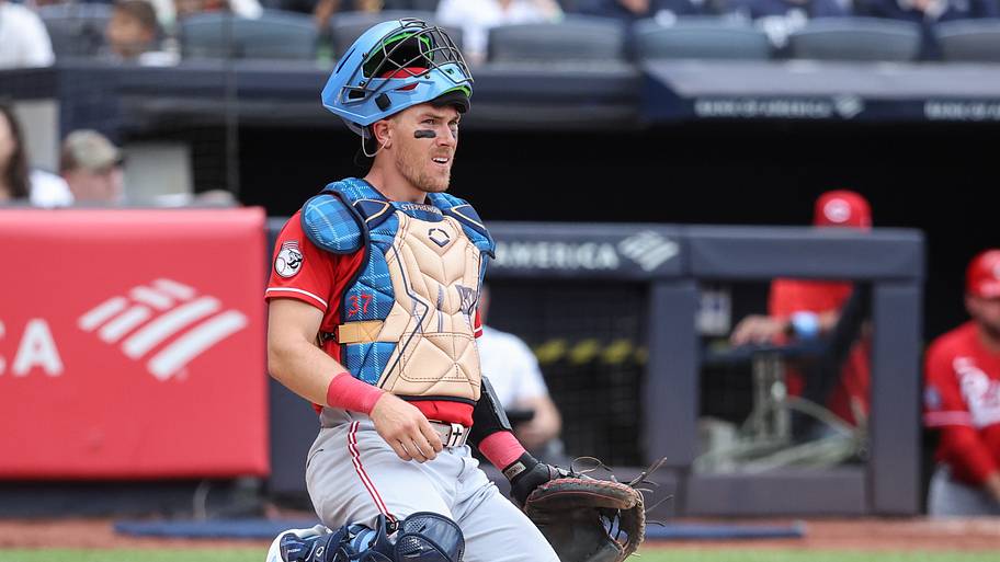 Cincinnati Reds catcher Tyler Stephenson