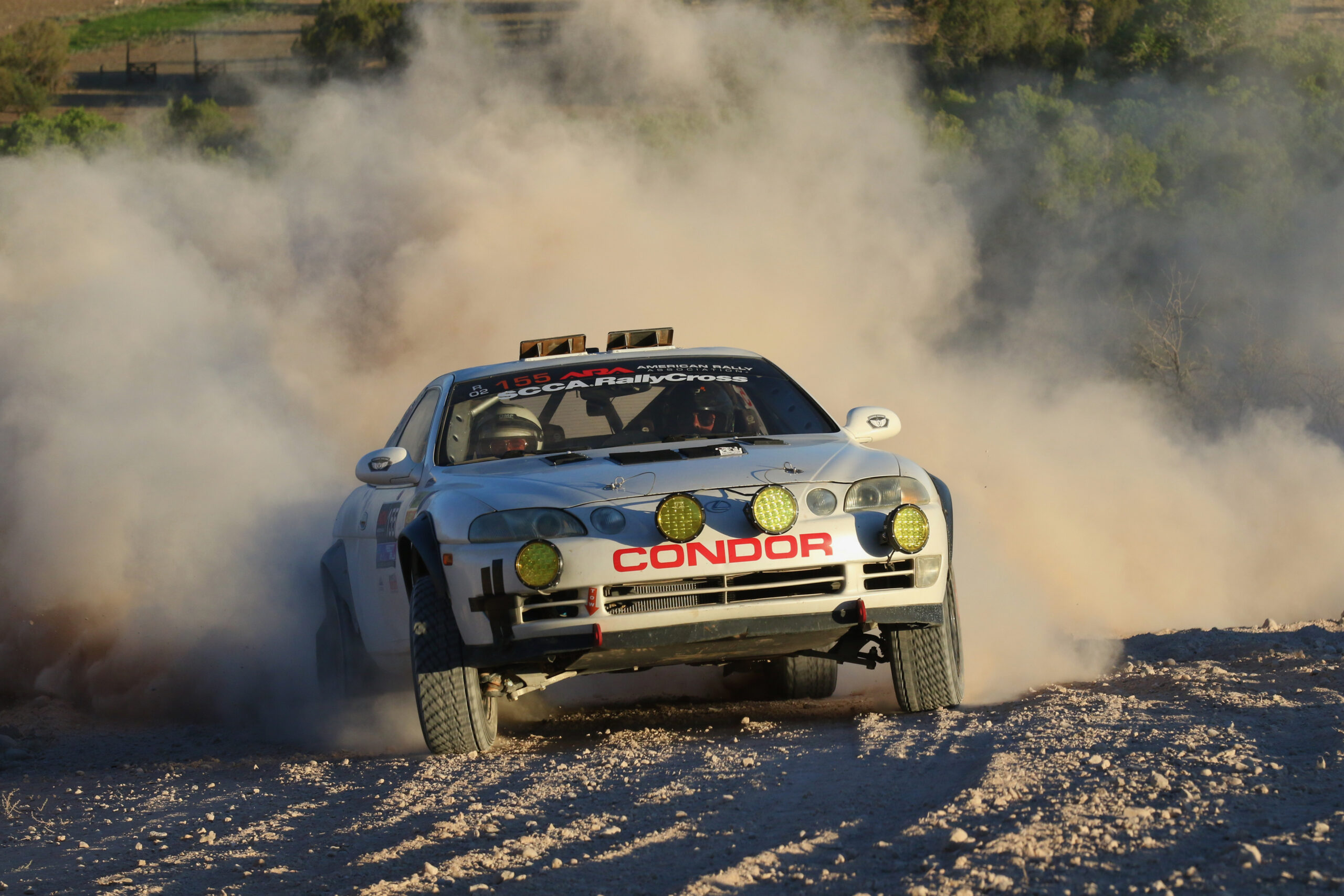 How a Lexus SC400 ended up on America’s rally stages