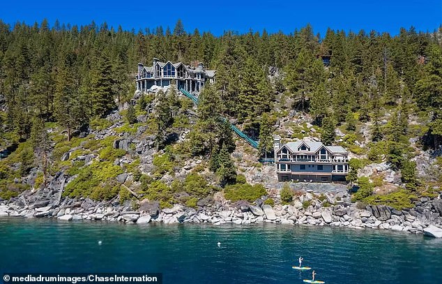 Lake Tahoe, nicknamed a 'billionaire playground,' has become a community for the ultra-wealthy, with homes valued at more than $125 million