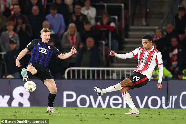 Shea Charles' goal against Boro looked to have sent Saints to Wembley before they were expelled for the Spygate scandal