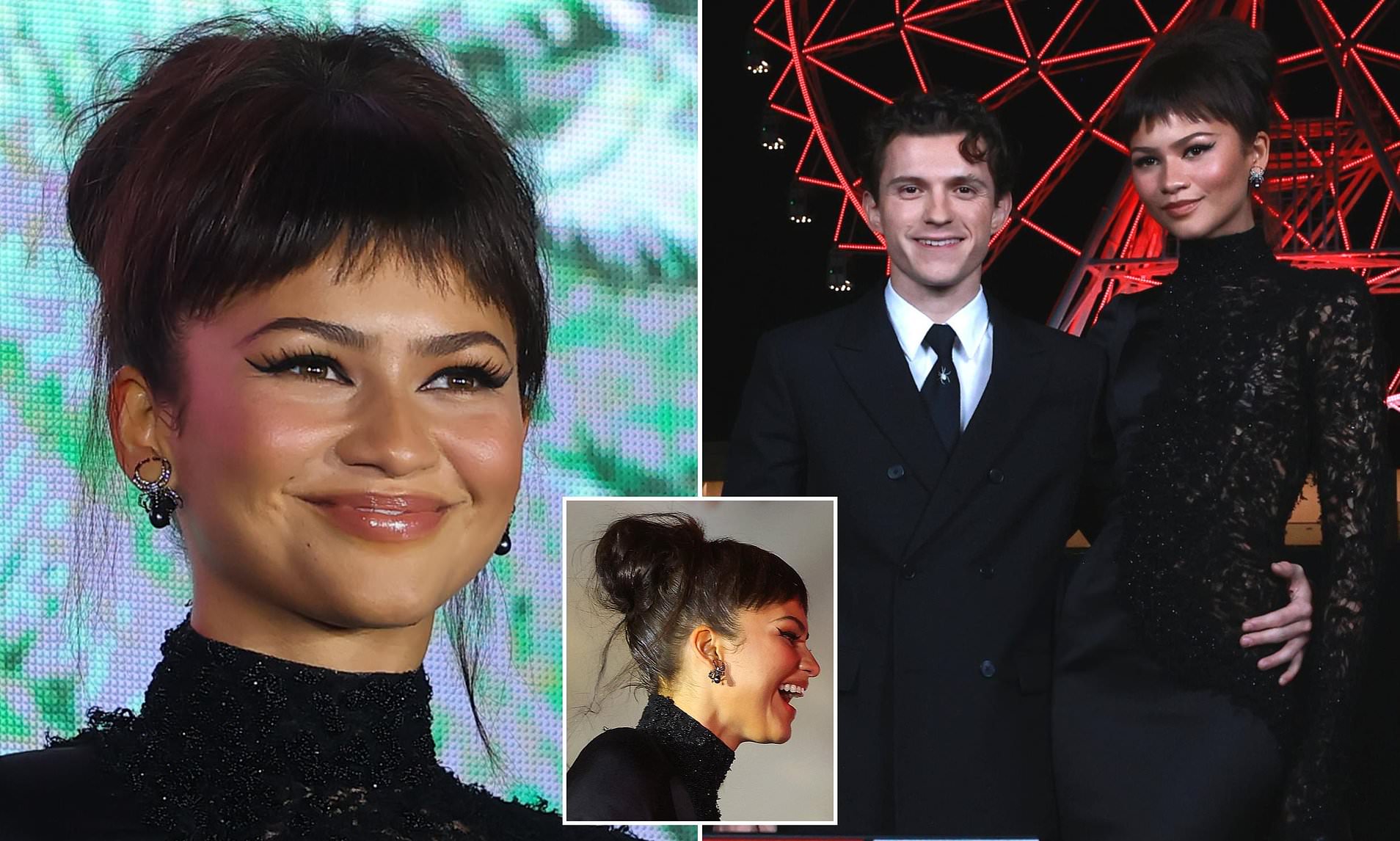 Zendaya and husband Tom Holland appear at Spider-Man event in Mexico