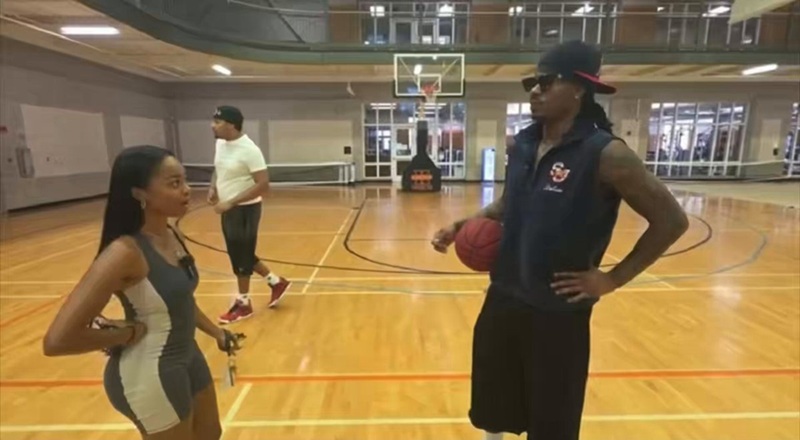 Duke Dennis cancels gym class at Streamer University after only Skai Jackson shows up