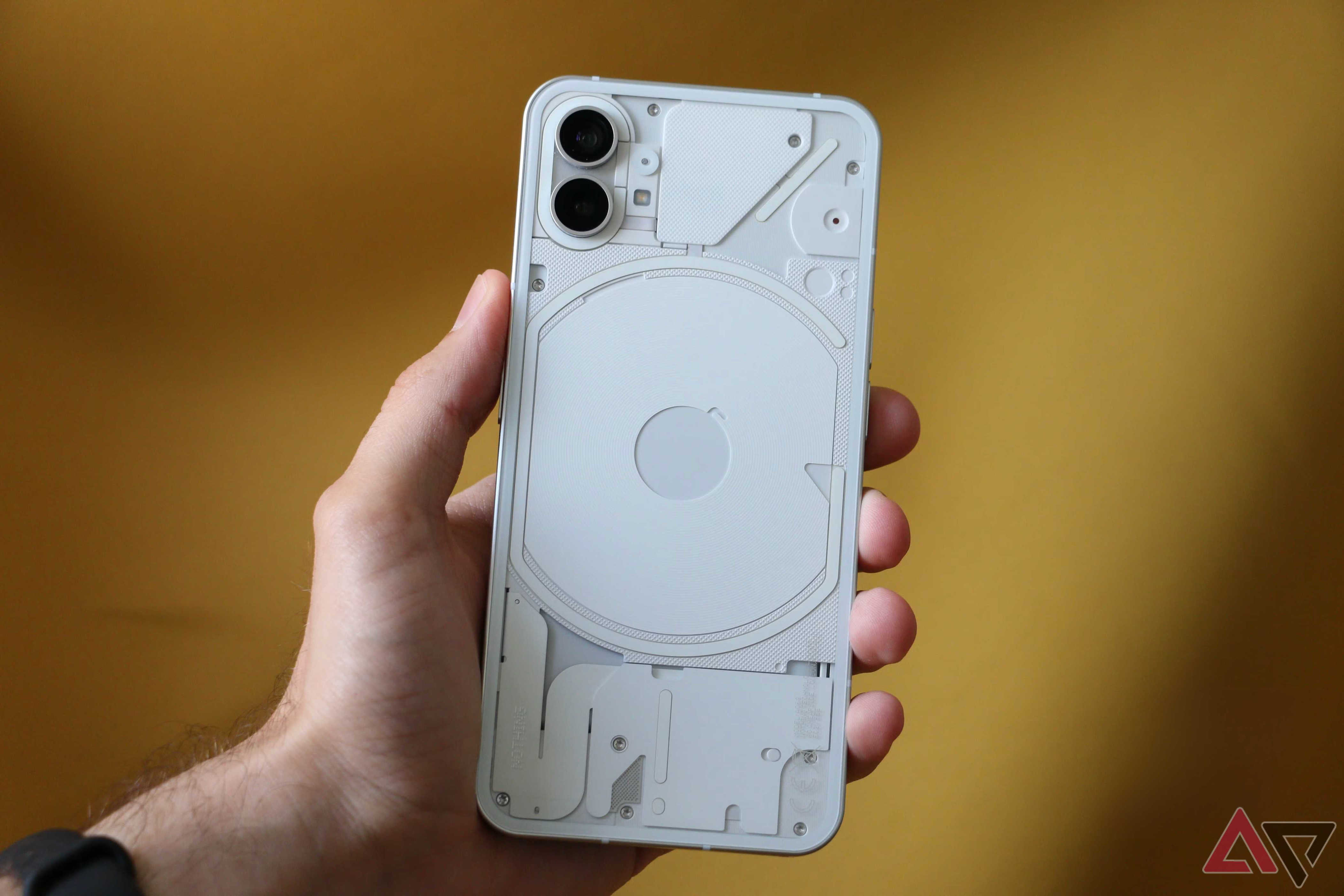 Nothing Phone 1 in hand
