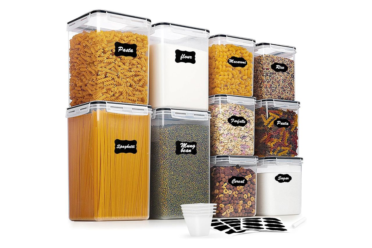 Vtopmart 10 PCS Flour and Sugar Storage Container