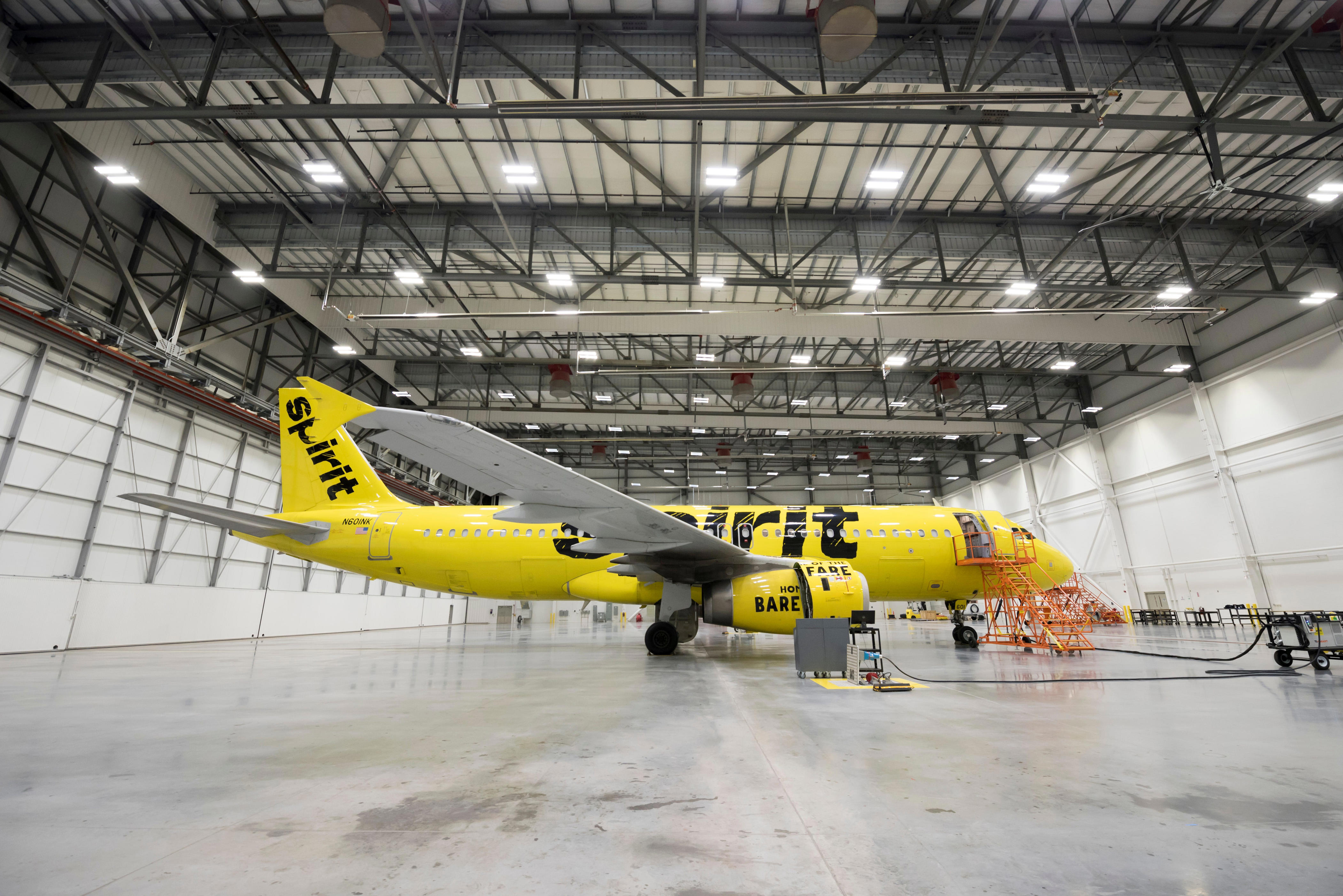 Detroit Metro Airport buying Spirit Airlines hangar lease for $18M
