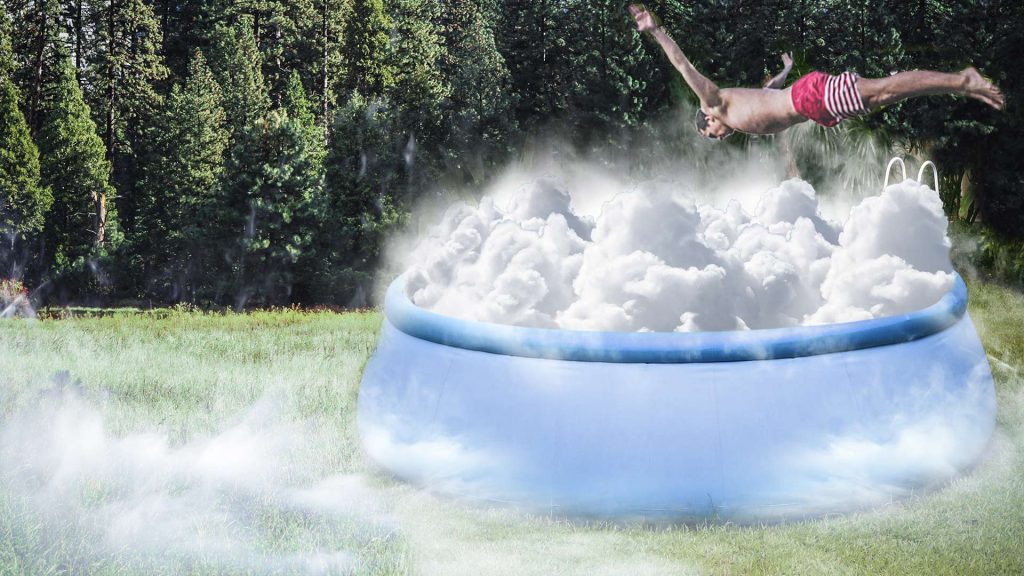 How a person could survive falling into liquid nitrogen