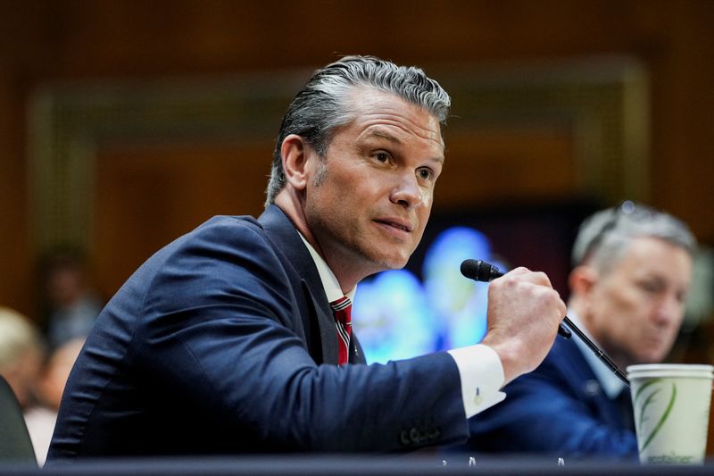 Senate Appropriations Committee hearing on U.S. President Donald Trump's supplemental funding request for the DoD, in Washington