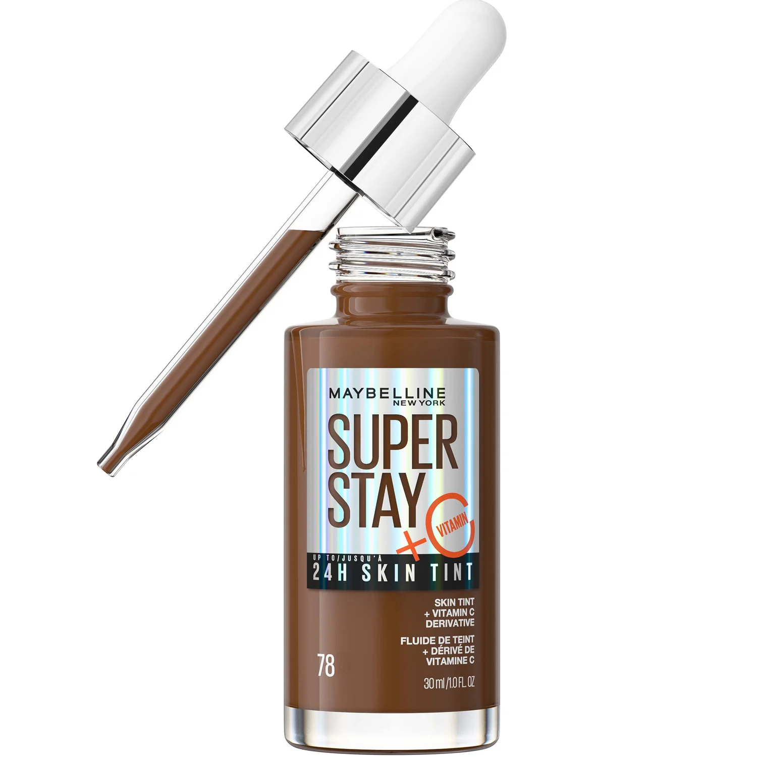 Maybelline Super Stay Up to 24h Skin Tint Foundation + Vitamin C 30ml (various Shades)