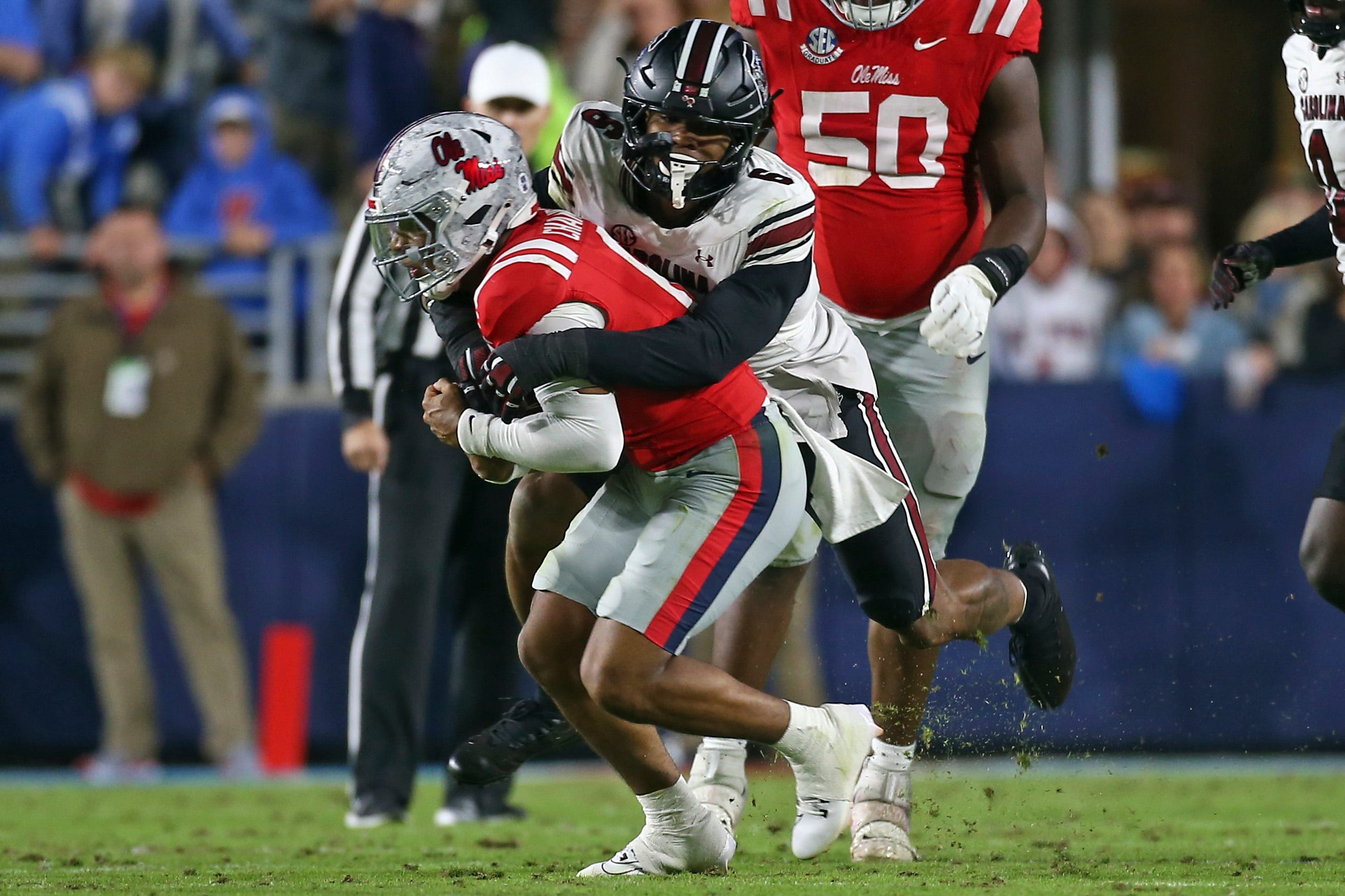 2027 NFL draft summer scouting: Dylan Stewart, edge, South Carolina