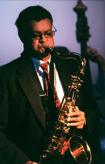 Tenor saxophonist Plas Johnson
