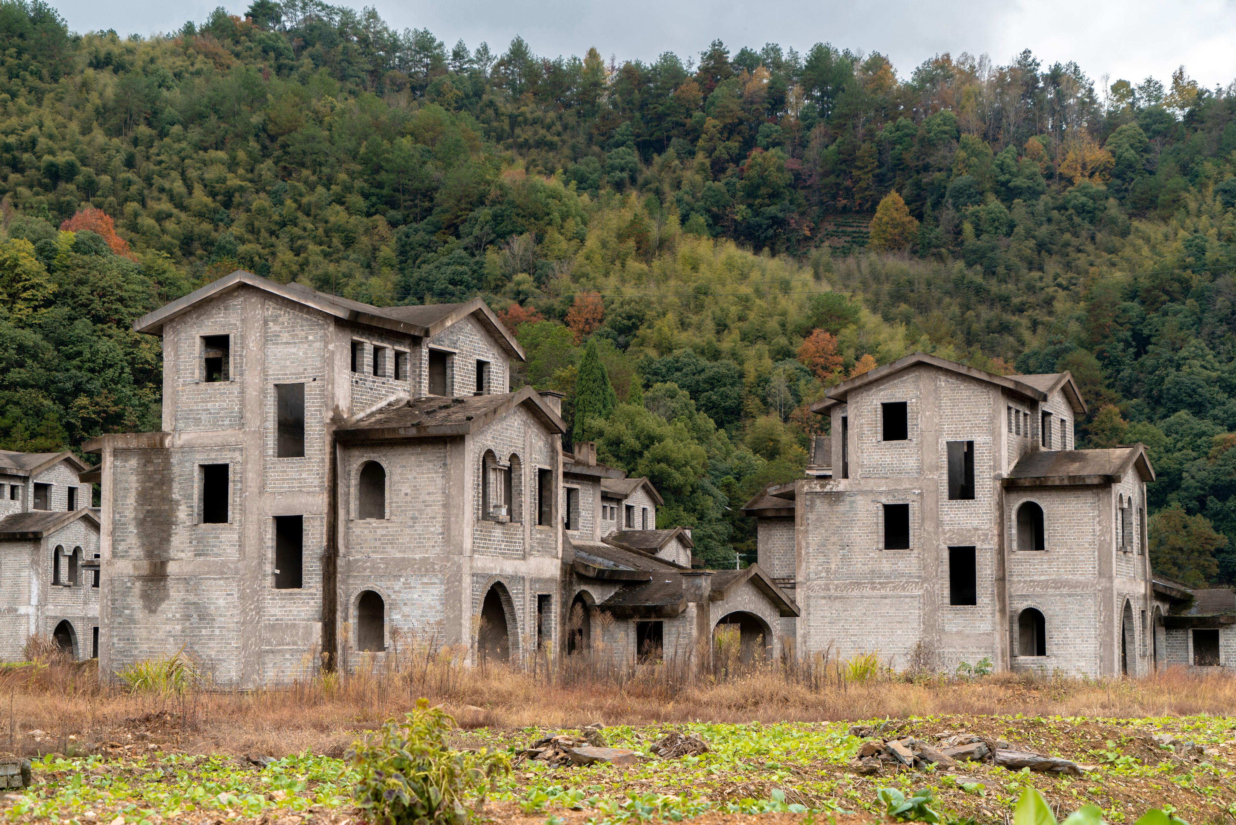 Another abandoned development in Huangshan, China