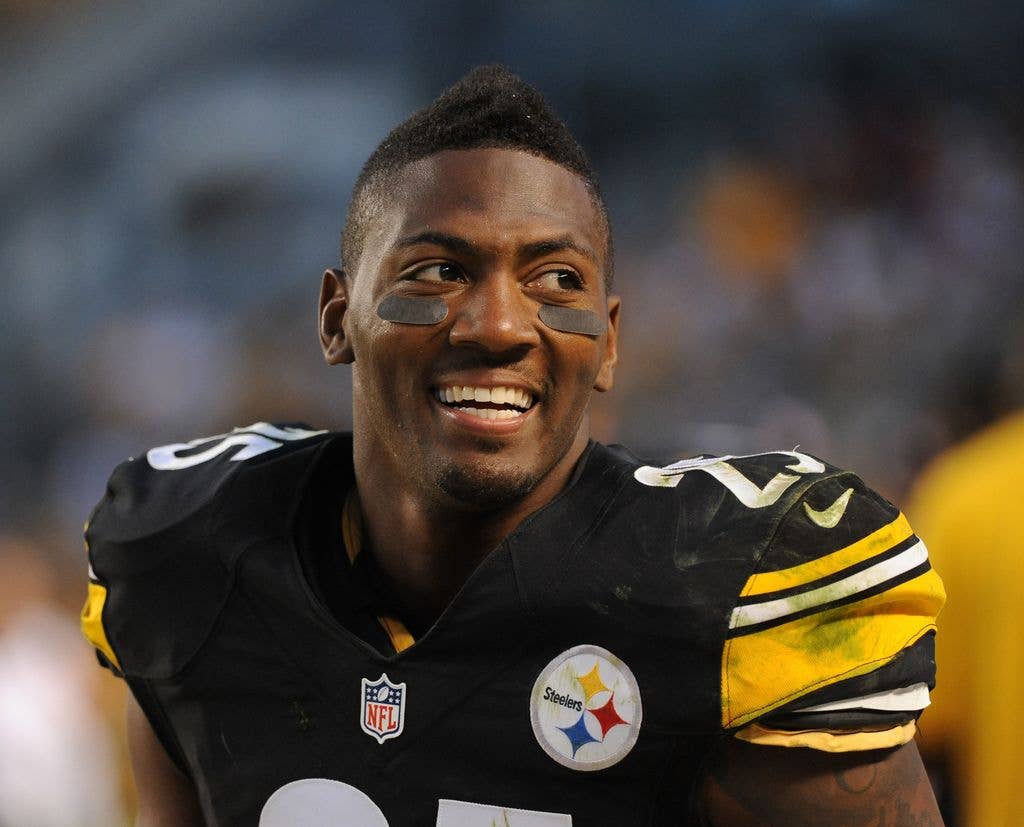 Safety Ryan Clark #25 of the Pittsburgh Steelers smiles as he looks on from the sideline during a game against the New York Jets at Heinz Field on September 16, 2012 in Pittsburgh, Pennsylvania. The Steelers defeated the Jets 27-10.