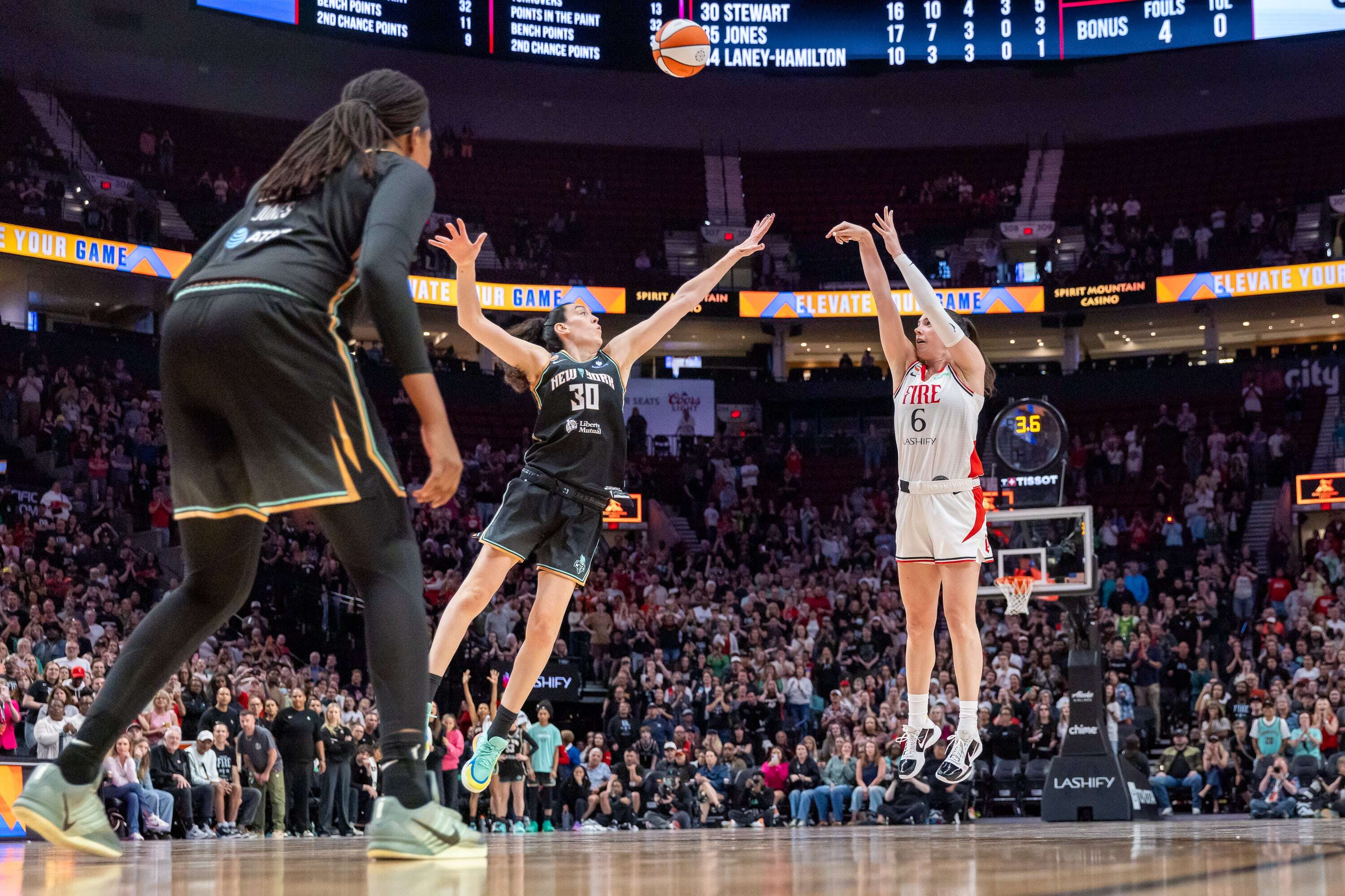 Portland Fire forward to participate in WNBA 3-point contest