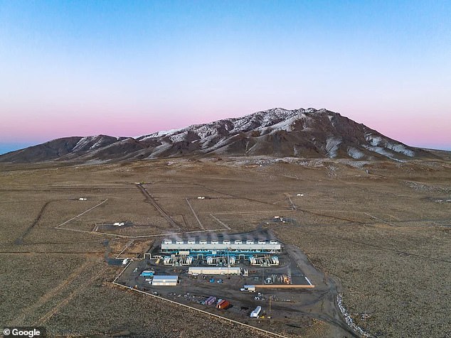 NV Energy plans to end its decades-long arrangement with the town in May 2027 as demand surges from Nevada data centers operated by tech giants including Alphabet (pictured), Amazon and Meta