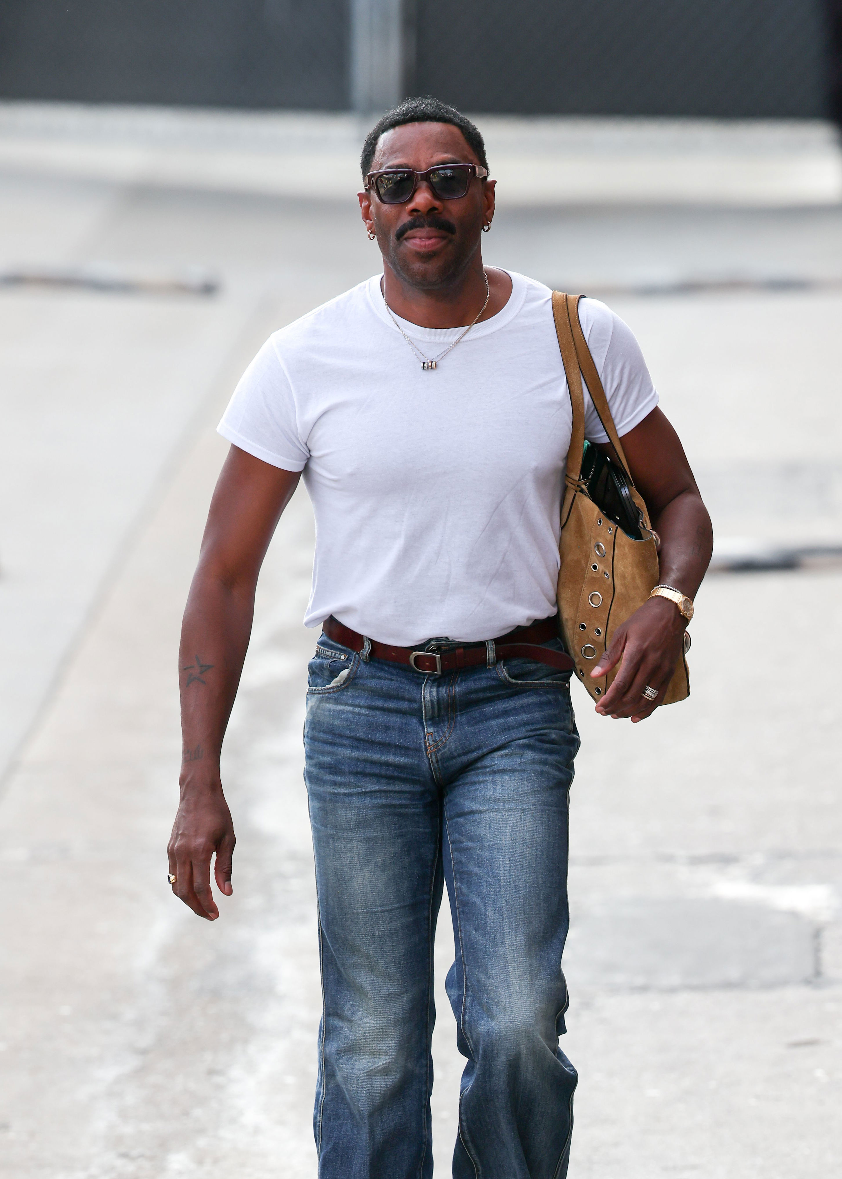 How to look as good as Colman Domingo in a white tee and jeans