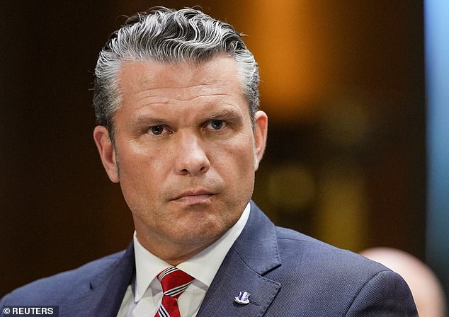 Hegseth was testifying on a budget request from the White House as conflict with Iran persists