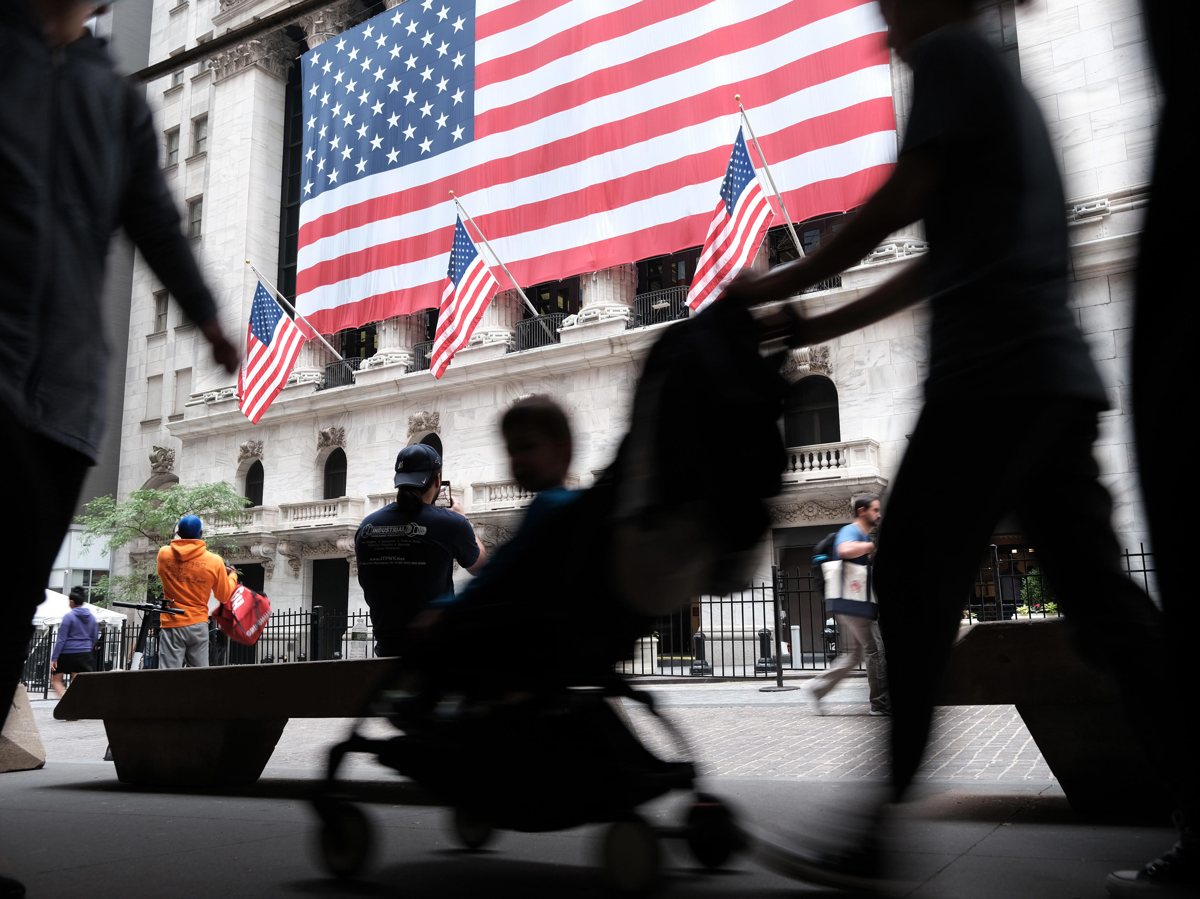 Investors have placed record short bets against the US stock market