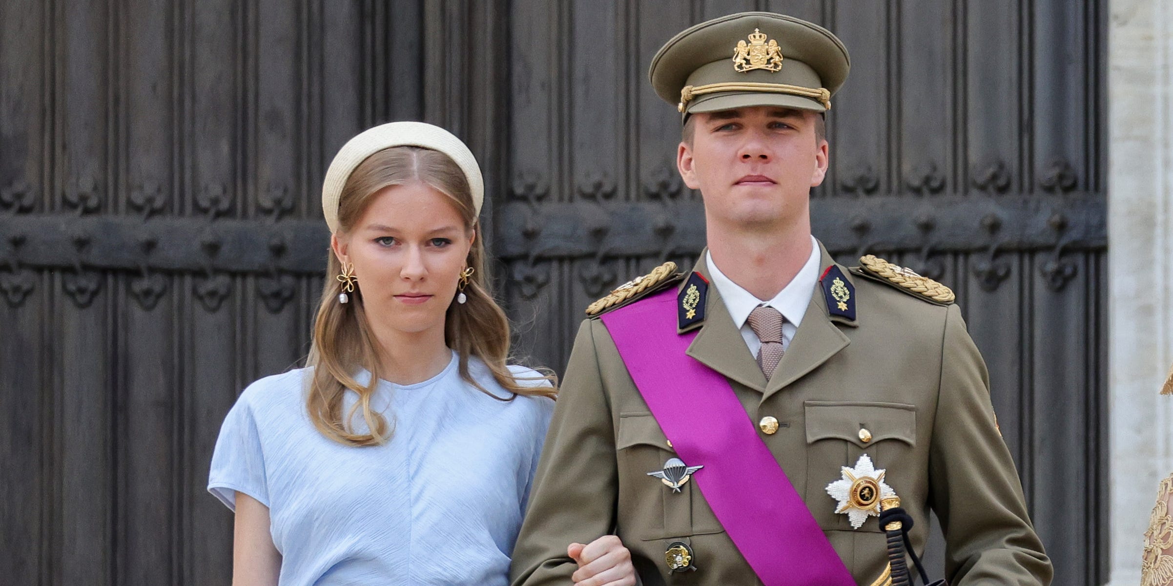 Princess Eléonore Tries Out the Chunky Headband