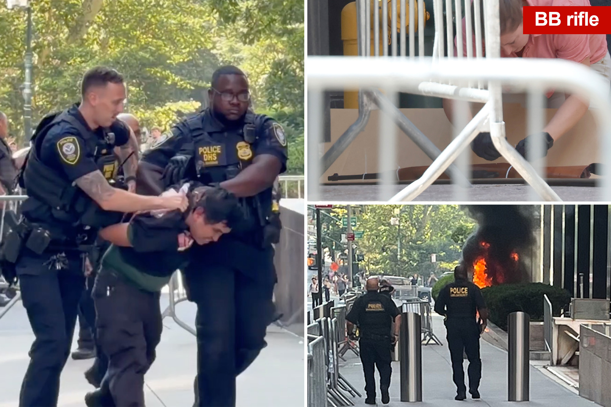 Crazed Army veteran who set fire outside ICE HQ in NYC eyed other Big Apple sites first: feds