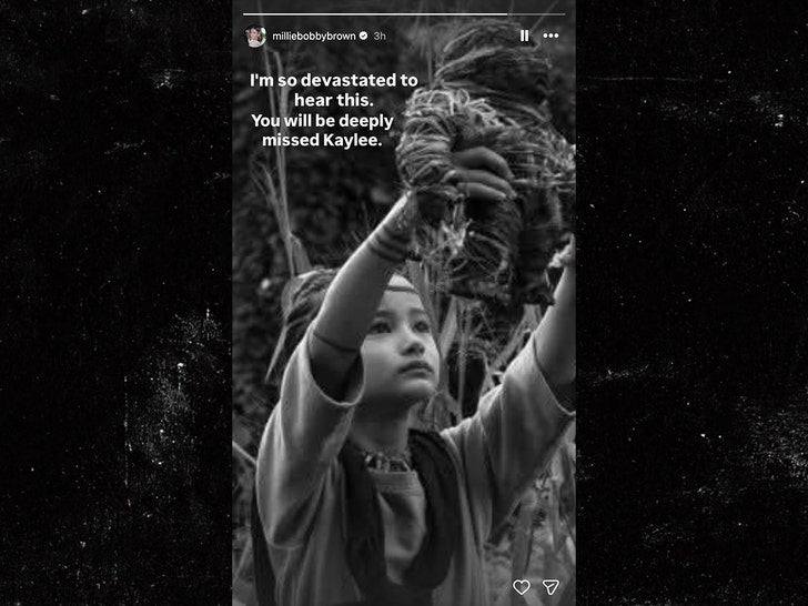 Millie Bobby Brown Mourns 'Godzilla vs. Kong' Costar Kayle Hottle's Sudden Death