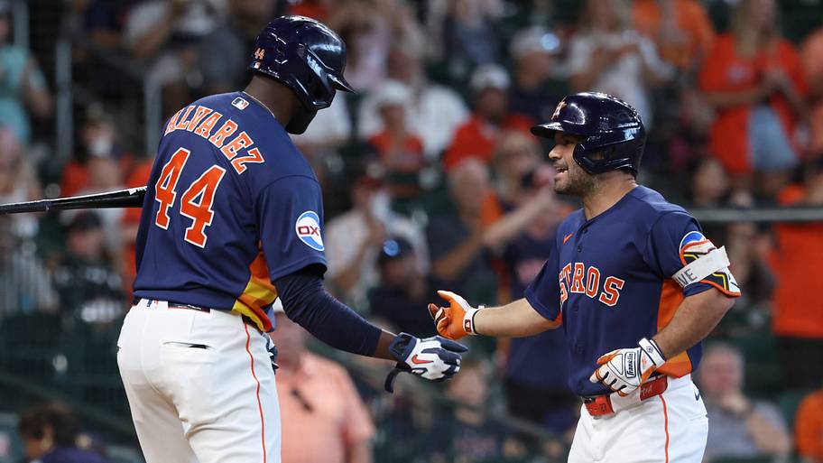 Houston Astros designated hitter Jose Altuve