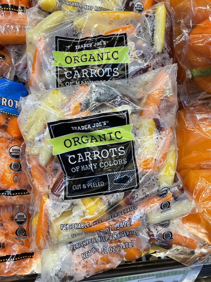 baby carrots trader joe's school lunches