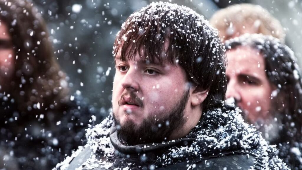 Samwell Tarly in 'Game of Thrones' (Image: HBO)