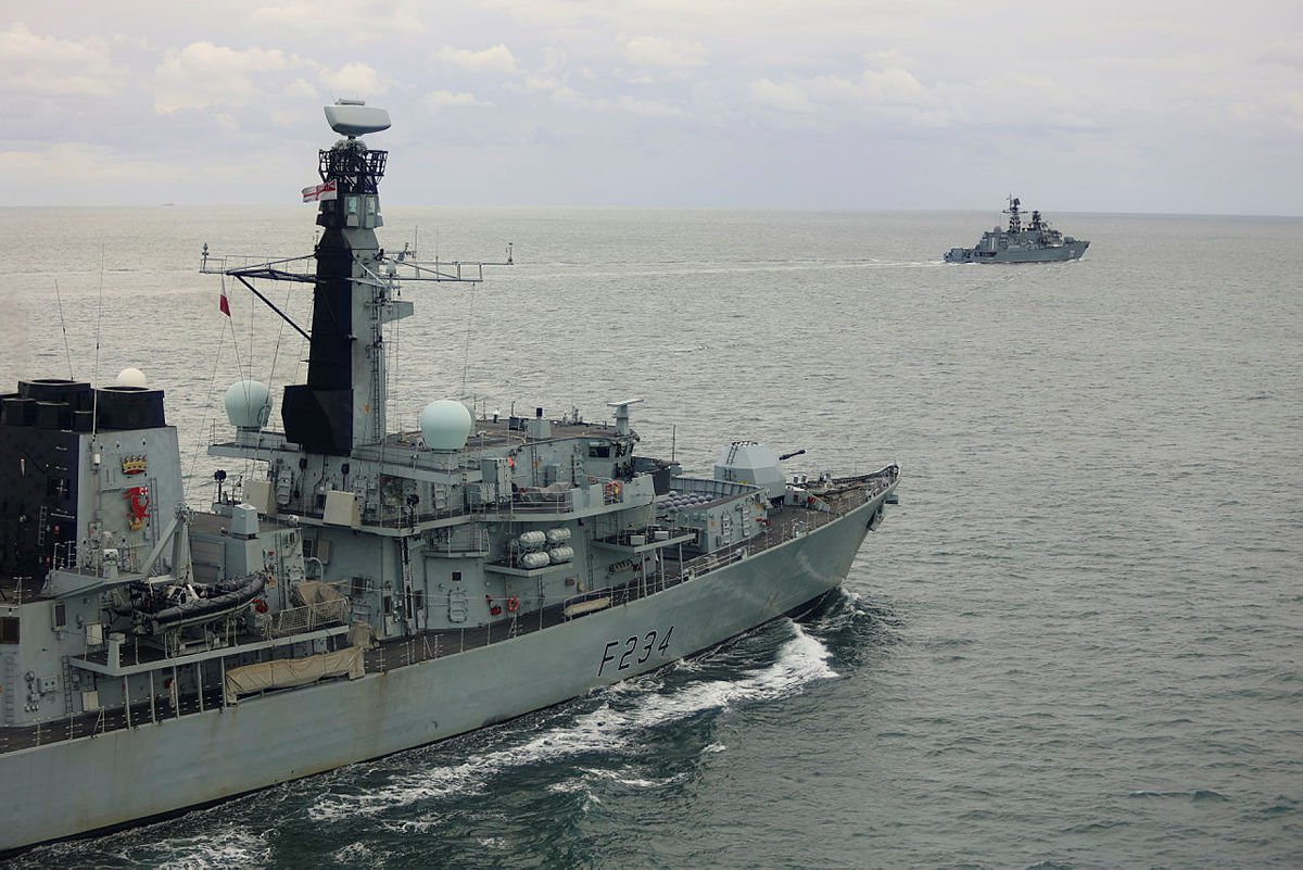 RAF scrambled jets as Russian warship fired live rounds off UK coast