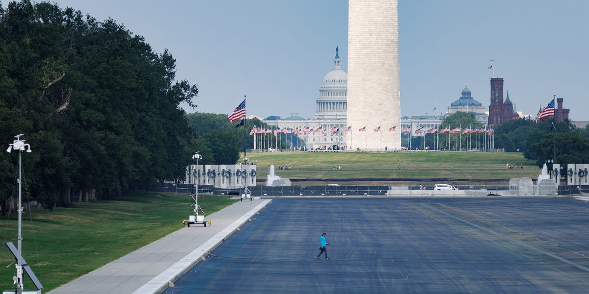 The Reflecting Pool Fiasco Is Objectively Funny