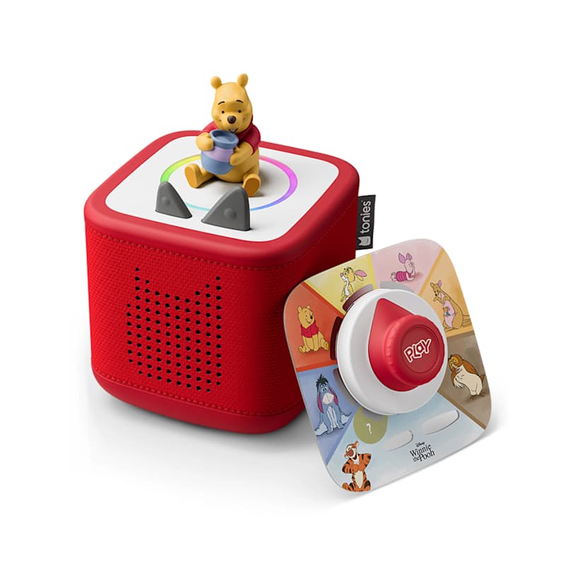 Red Toniebox 2 Playtime Set & Disney Winnie the Pooh Figure