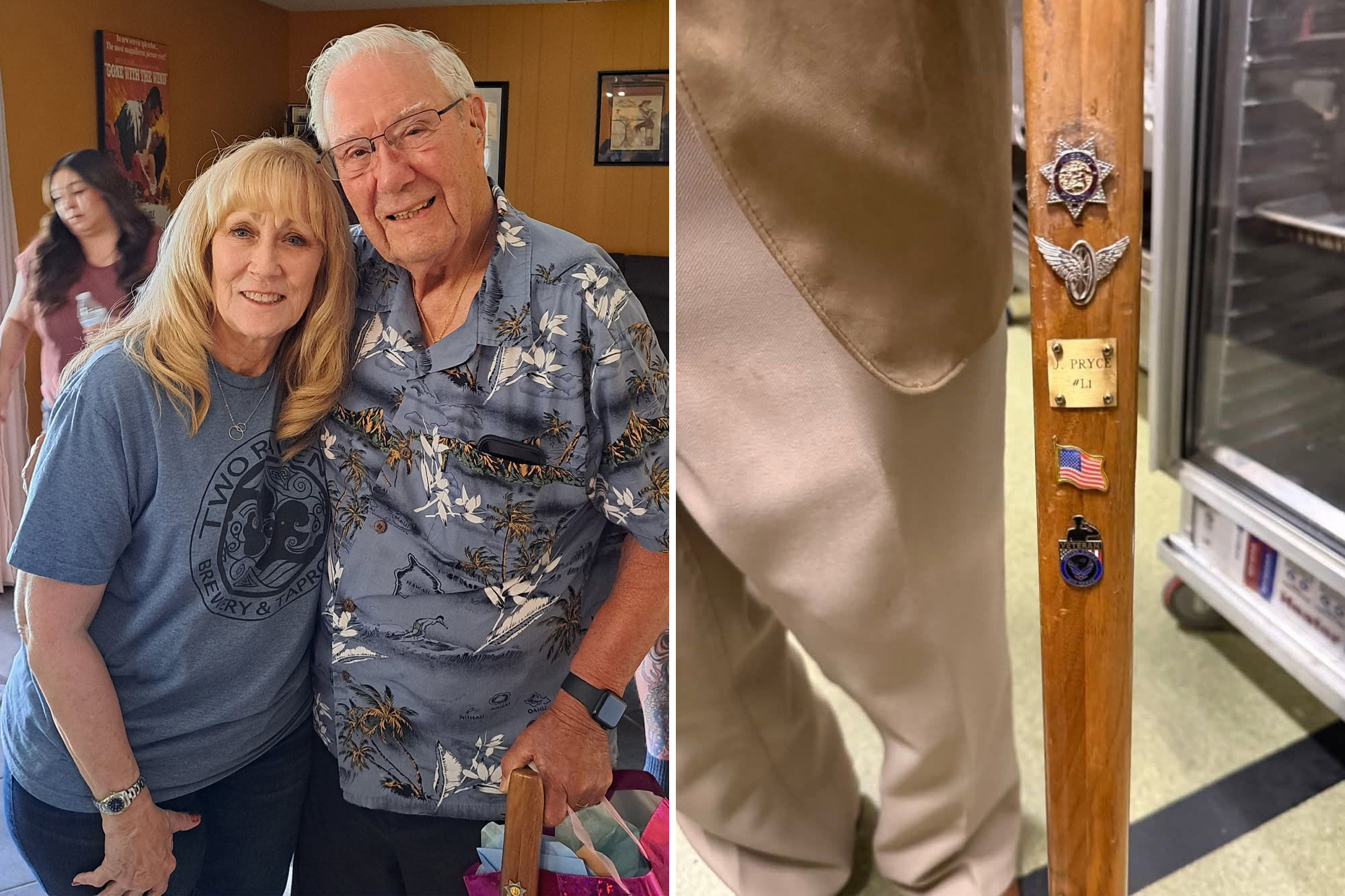 90-year-old veteran’s cherished cane makes emotional comeback after Costco disappearance