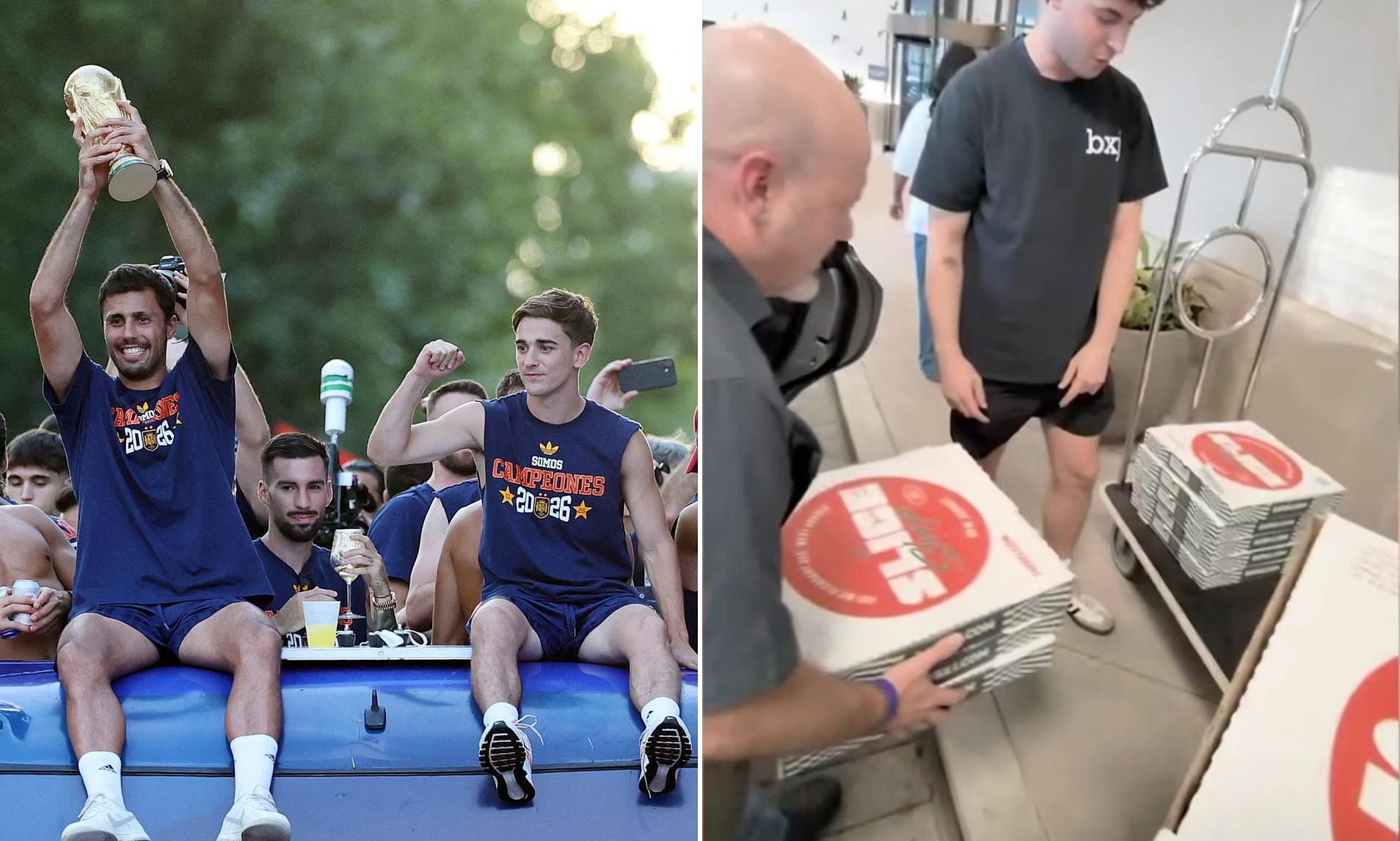 Tiny New Jersey restaurant reveals what Spain's World Cup stars ordered as they celebrated win