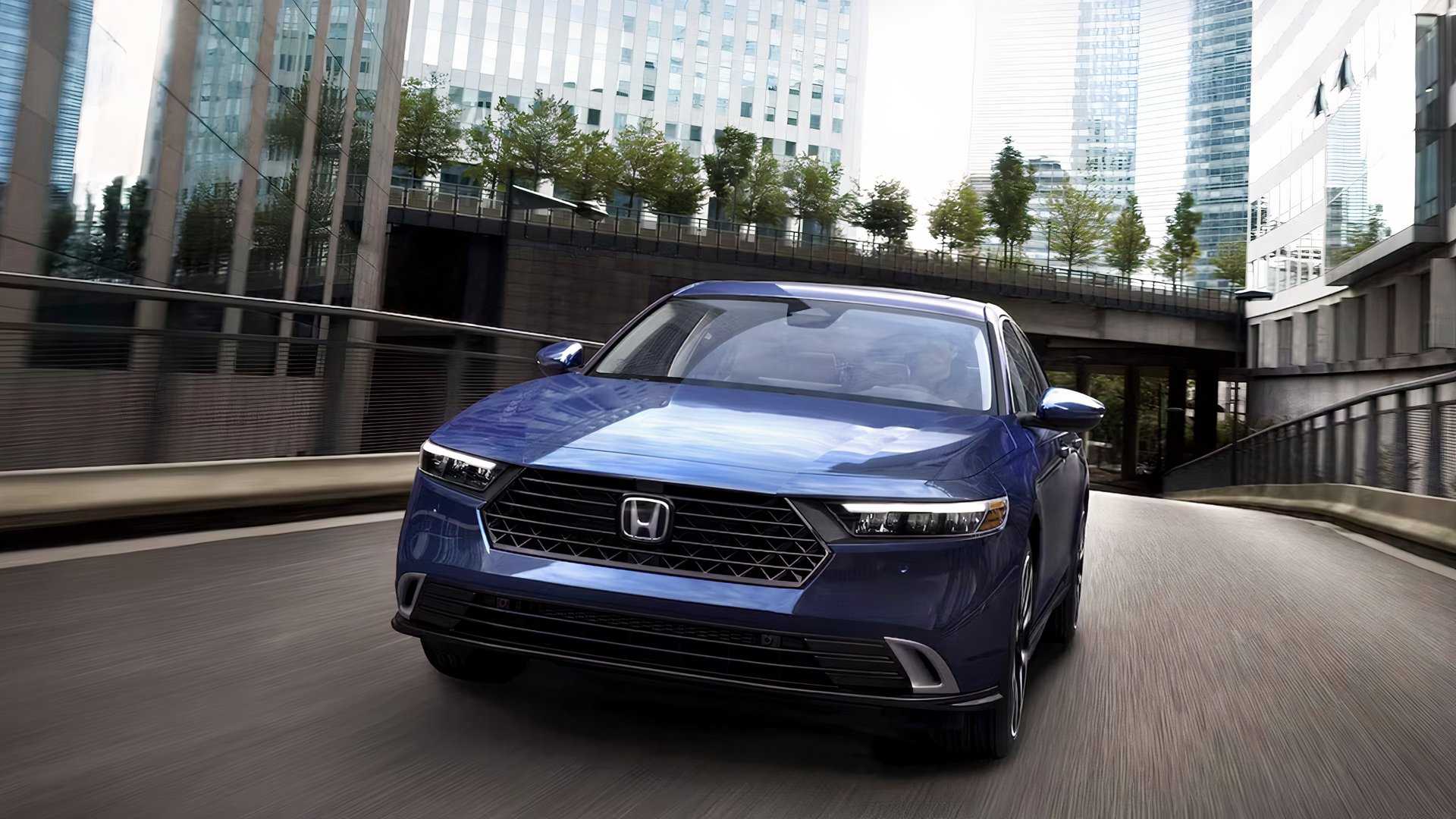 2026 Honda Accord front Driving Shot