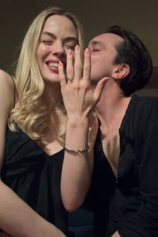Richard Harmon and Sarah Dugdale